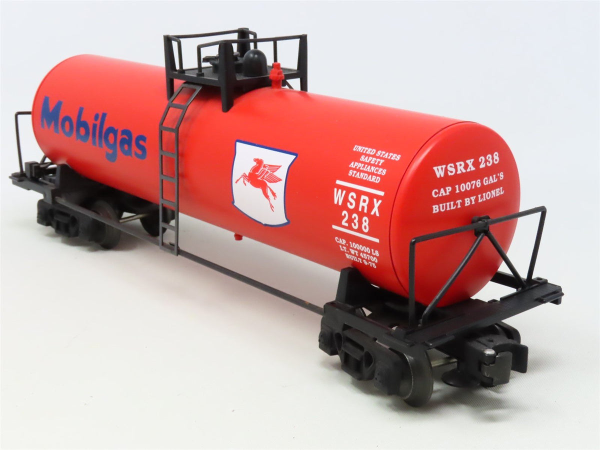 O Gauge 3-Rail Lionel 6-52121 1997 TTOS SW Division WSRX Mobilgas Tank Car #238