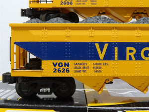 O Gauge 3-Rail K-Line K623-4462A VGN Virginian Die-Cast Hopper 3-Pack