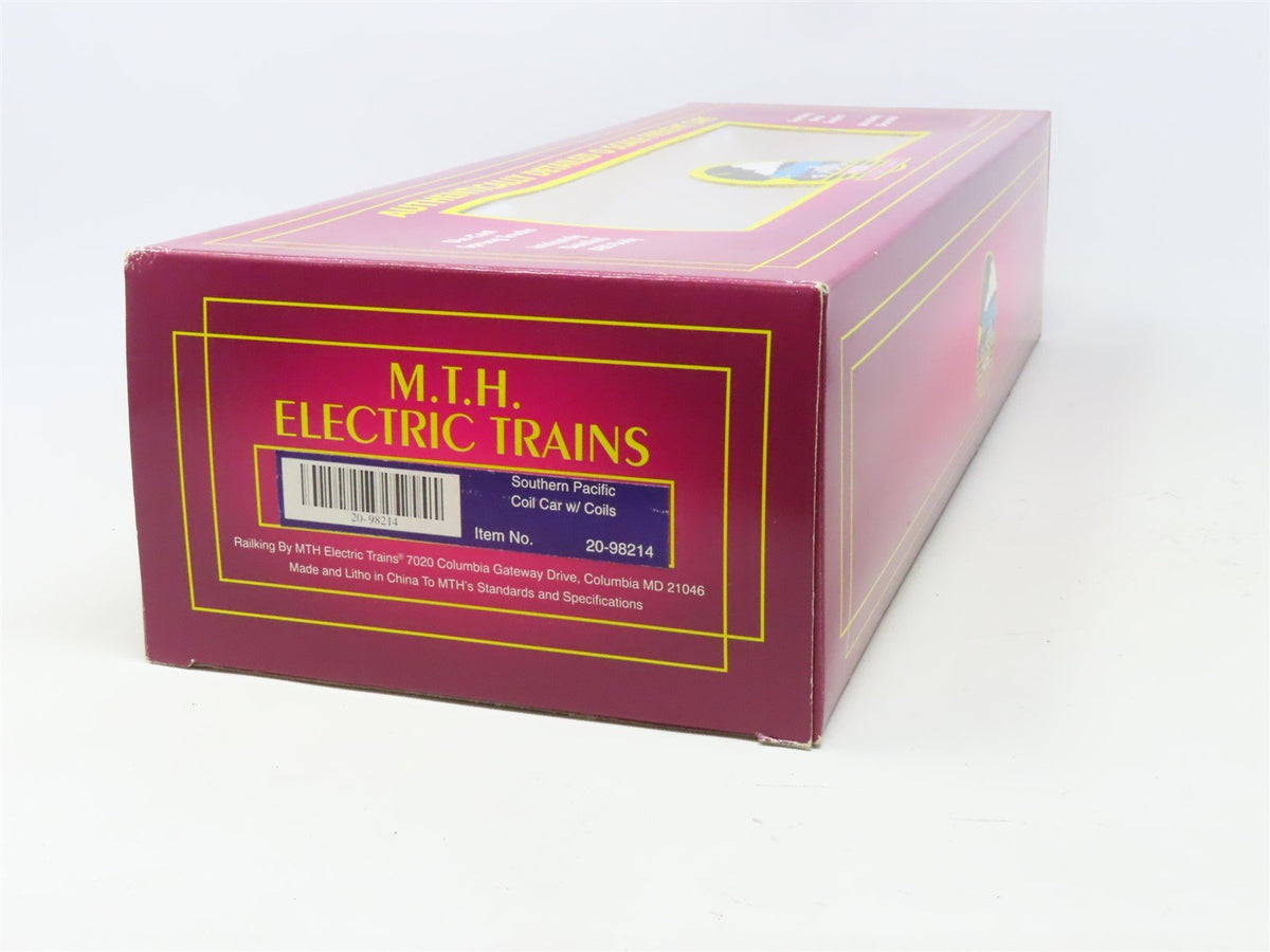 O Gauge 3-Rail MTH 20-98214 SP Southern Pacific Coil Car #595632