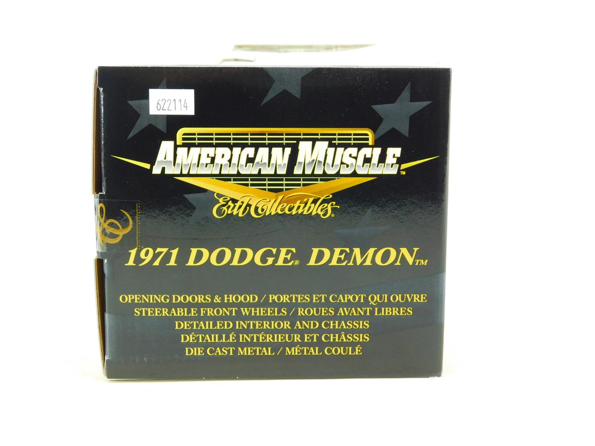 1:18 Scale Ertl American Muscle Die-Cast 36673 1971 Dodge Demon - Sealed