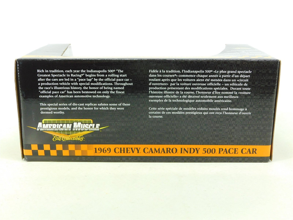 1:18 Scale Ertl American Muscle Die-Cast 33791 1969 Camaro Indy 500 Pace Car