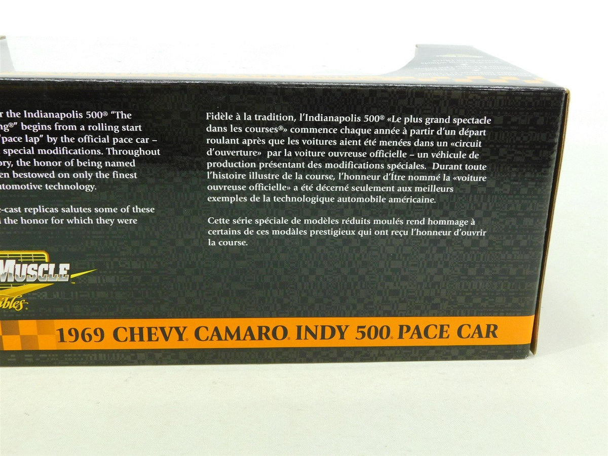 1:18 Scale Ertl American Muscle Die-Cast 33791 1969 Camaro Indy 500 Pace Car