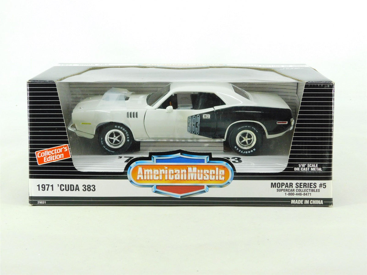 1:18 Scale Ertl American Muscle Die-Cast 29031 1971 &#39;Cuda 383