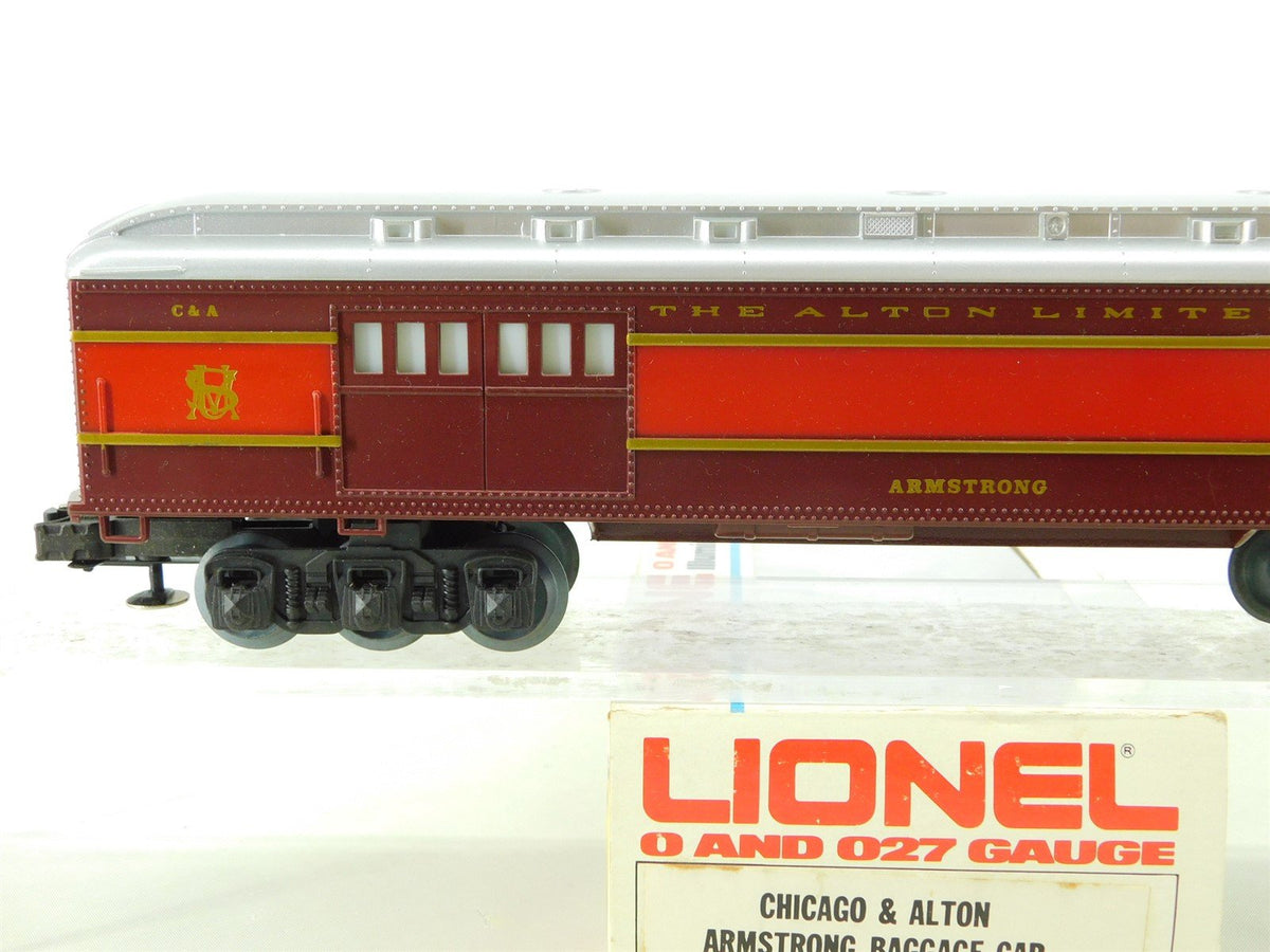 O Gauge 3-Rail Lionel 6-9554 C&amp;A Railway Baggage Passenger Car &quot;Armstrong&quot;