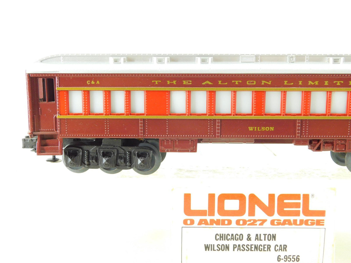 O Gauge 3-Rail Lionel 6-9556 C&amp;A Chicago &amp; Alton Passenger Car &quot;Wilson&quot;