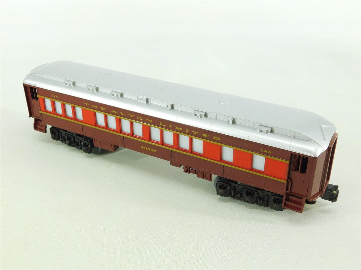 O Gauge 3-Rail Lionel 6-9556 C&amp;A Chicago &amp; Alton Passenger Car &quot;Wilson&quot;