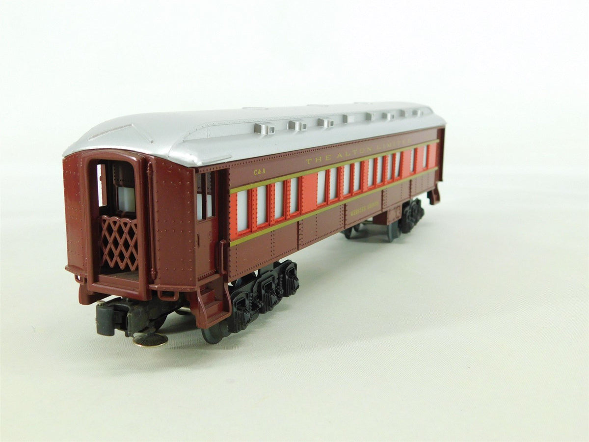 O Gauge 3-Rail Lionel 6-9557 C&amp;A Chicago &amp; Alton Passenger Car &quot;Webster Groves&quot;