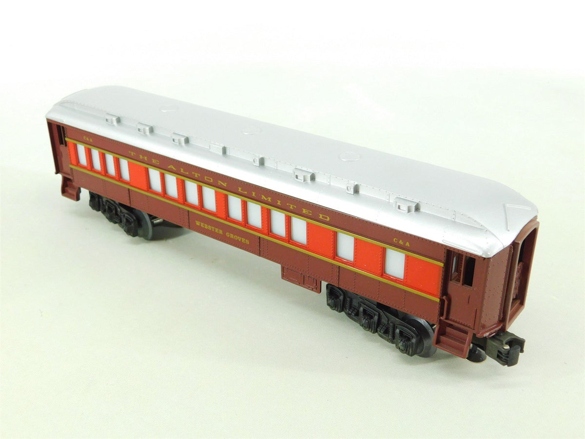 O Gauge 3-Rail Lionel 6-9557 C&amp;A Chicago &amp; Alton Passenger Car &quot;Webster Groves&quot;