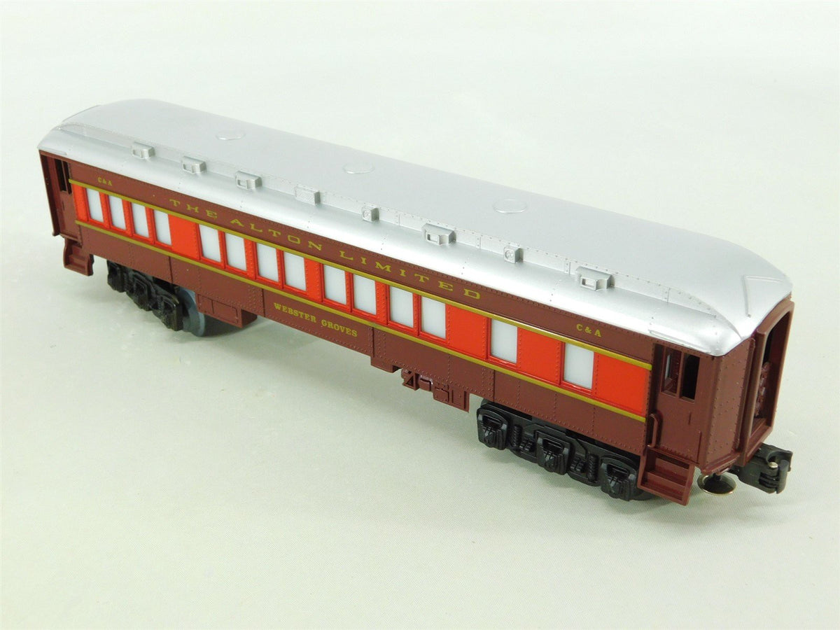 O Gauge 3-Rail Lionel 6-9557 C&amp;A Chicago &amp; Alton Passenger Car &quot;Webster Groves&quot;