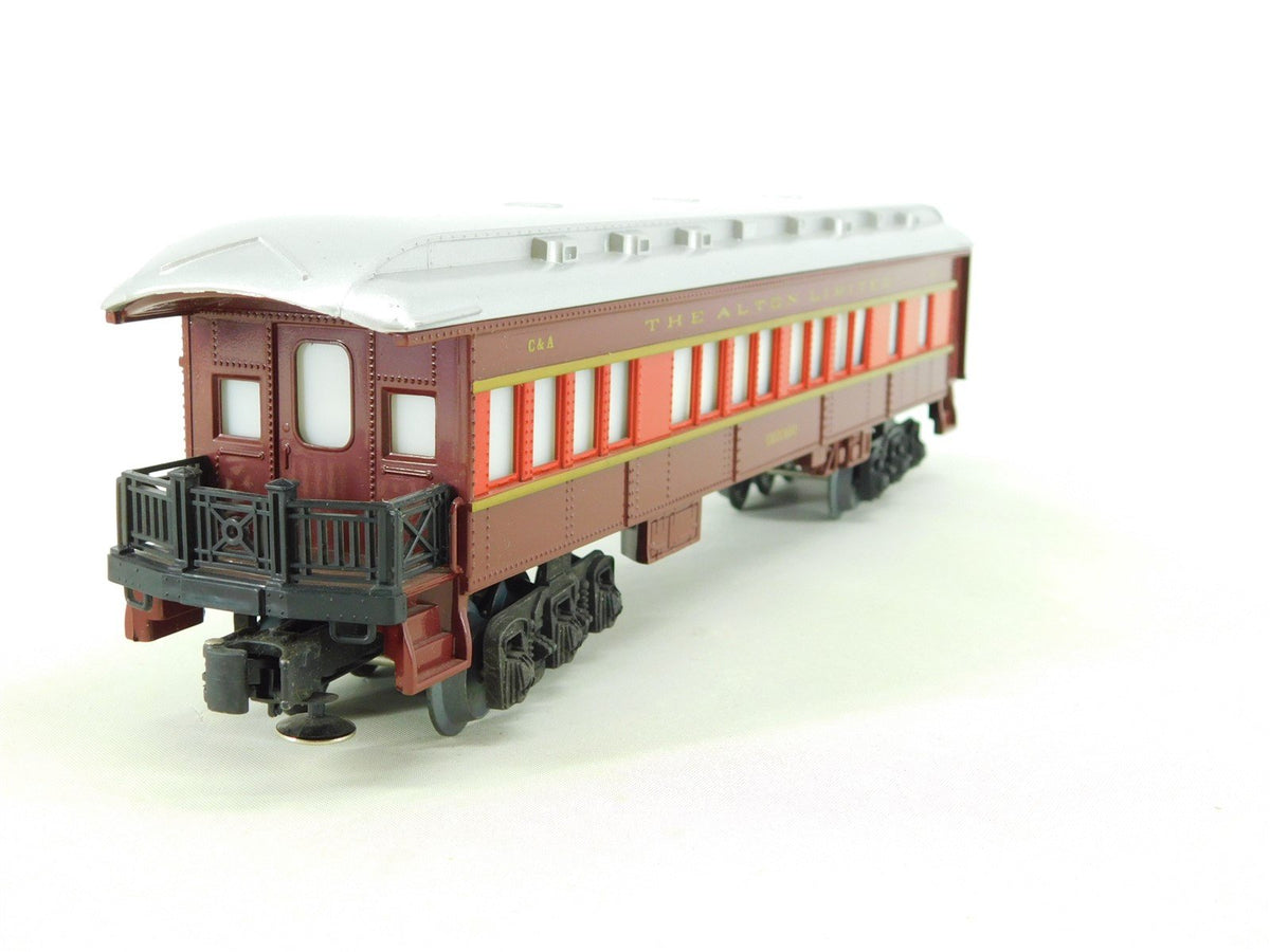 O Gauge 3-Rail Lionel 6-9558 C&amp;A Chicago &amp; Alton Obs Passenger Car &quot;Chicago&quot;