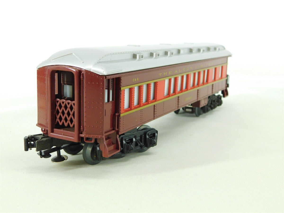 O Gauge 3-Rail Lionel 6-9558 C&amp;A Chicago &amp; Alton Obs Passenger Car &quot;Chicago&quot;