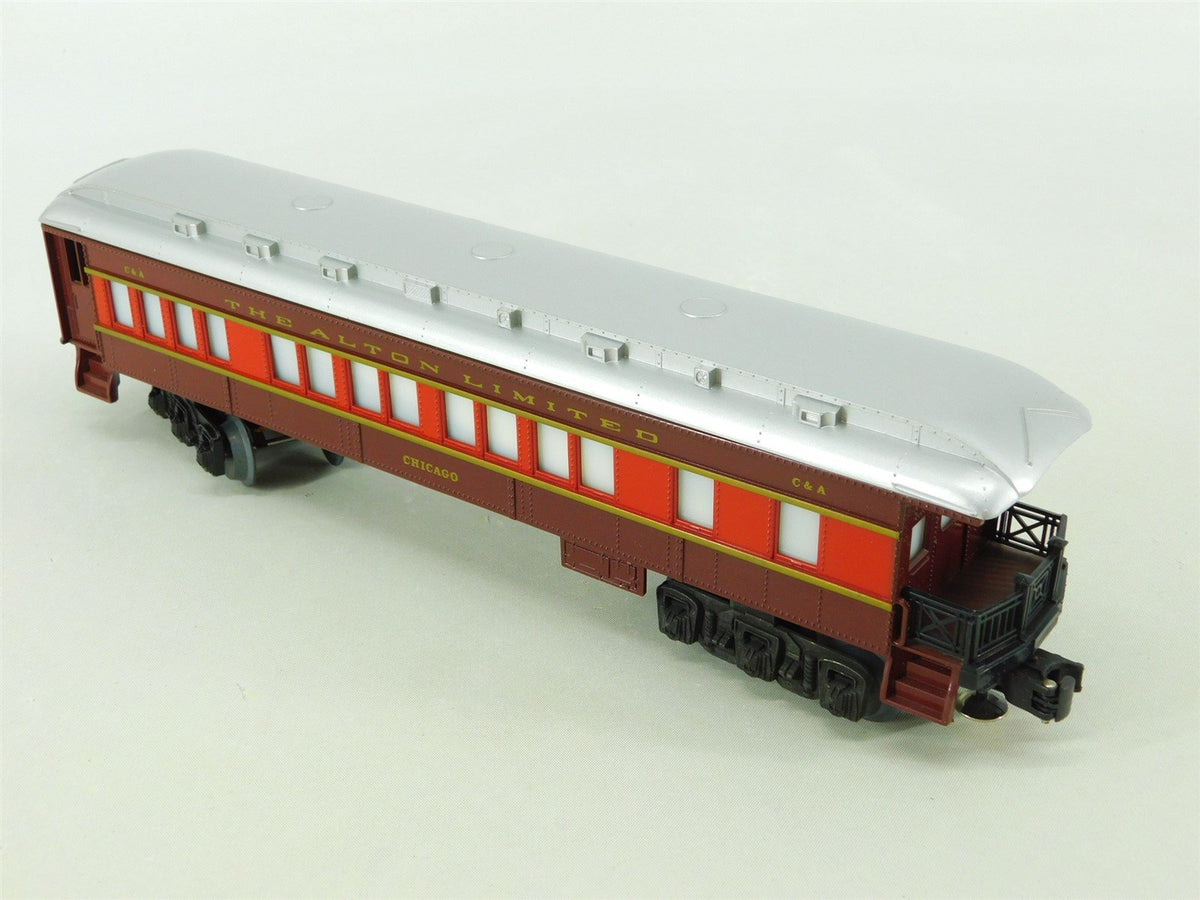 O Gauge 3-Rail Lionel 6-9558 C&amp;A Chicago &amp; Alton Obs Passenger Car &quot;Chicago&quot;