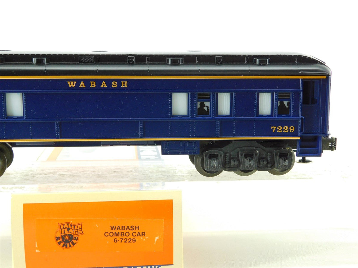 O Gauge 3-Rail Lionel 6-7229 WAB Wabash Combo Passenger Car #7229