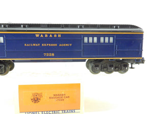 O Gauge 3-Rail Lionel 6-7228 WAB Wabash Baggage Passenger Car #7228