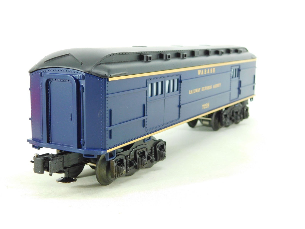 O Gauge 3-Rail Lionel 6-7228 WAB Wabash Baggage Passenger Car #7228