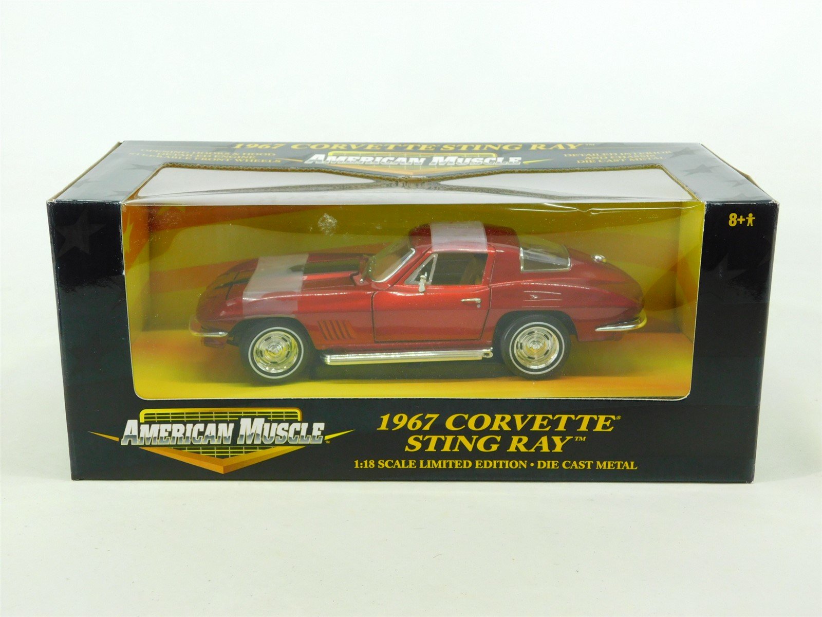 1:18 Scale Ertl American Muscle Die-Cast 32513 1967 Corvette Stingray - Sealed