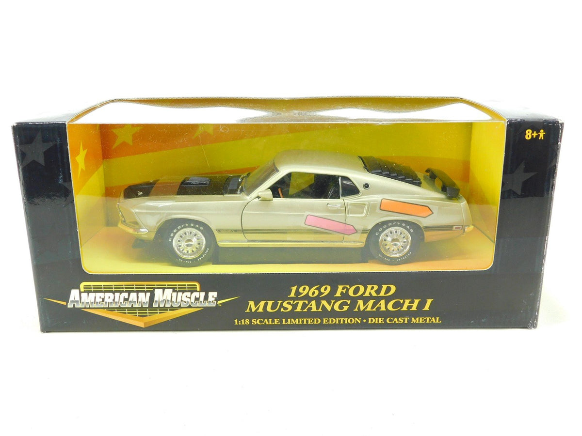 1:18 Scale Ertl American Muscle Die-Cast 32511 1969 Ford Mustang Mach I