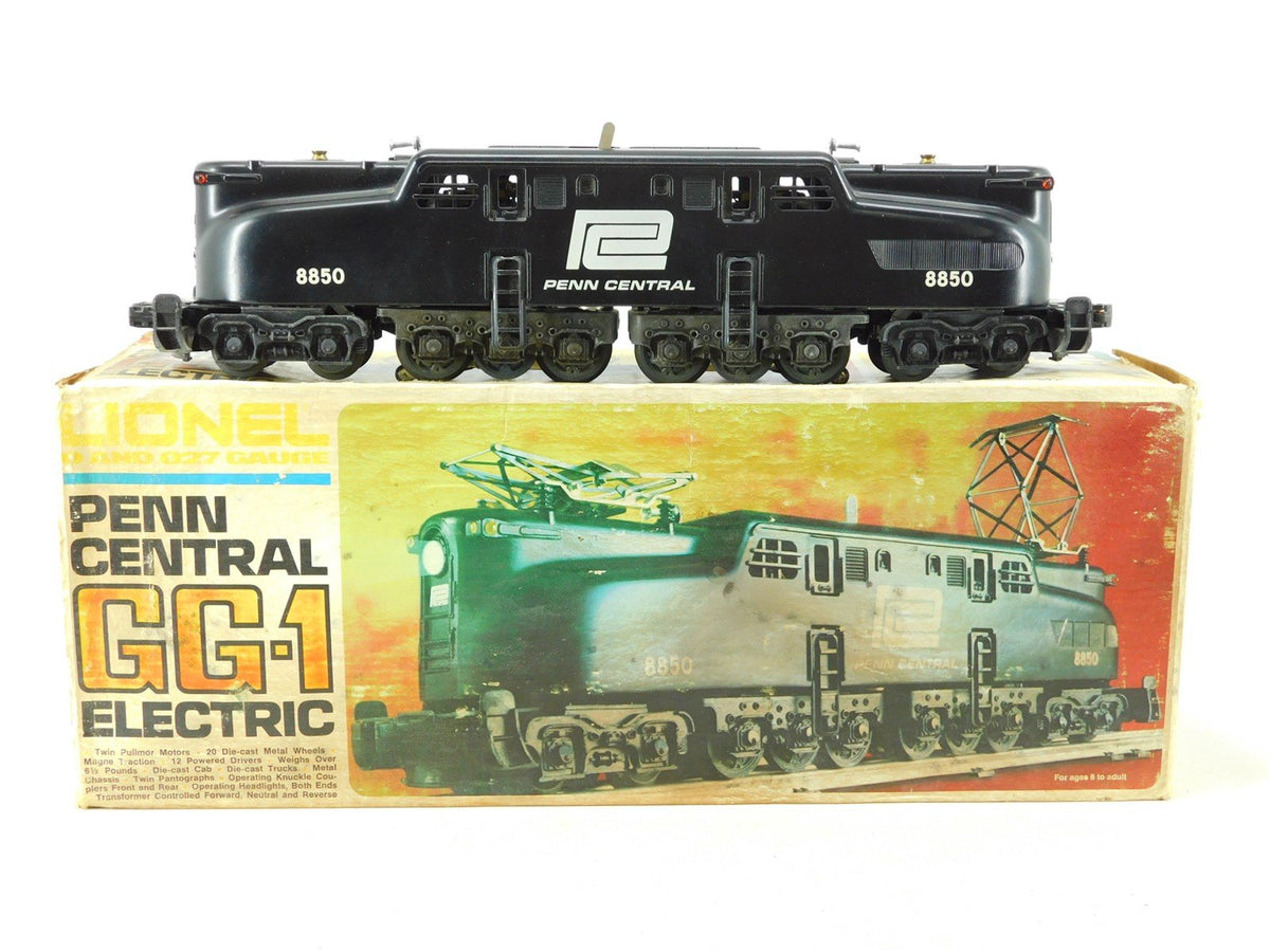 O Gauge 3-Rail Lionel 6-8550 PC Penn Central GG1 Electric Locomotive #8850