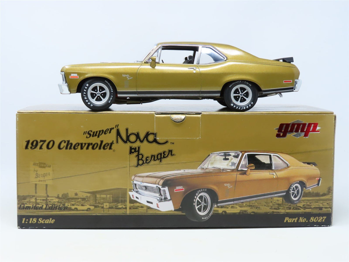 1:18 Scale GMP #8027 Die-Cast 1970 Chevrolet &quot;Super&quot; Nova by Berger