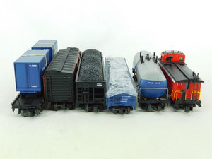 O Gauge 3-Rail MTH 20-90002 NKP Nickel Plate Road Freight Cars 6-Pack