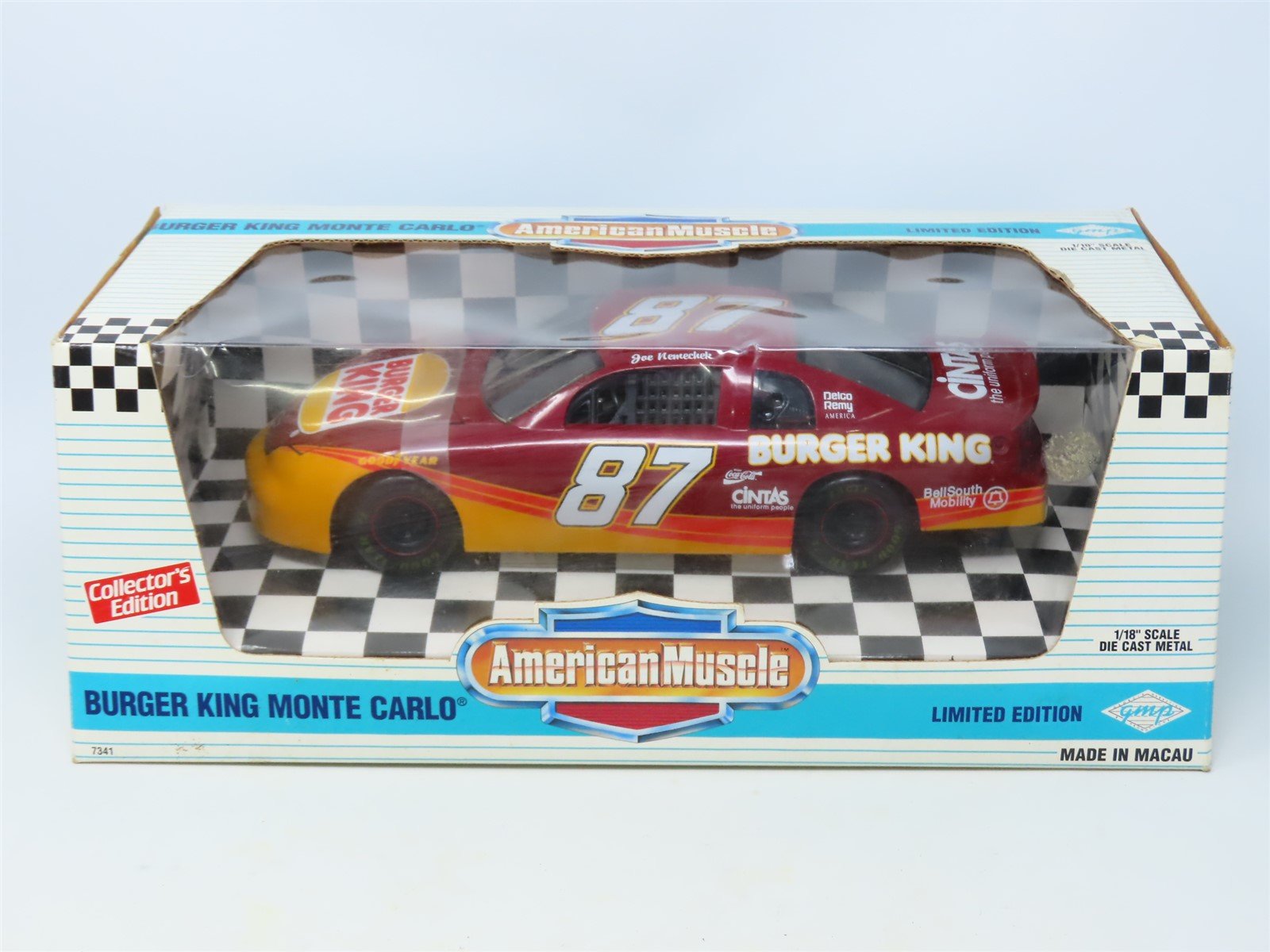 1:18 Ertl American Muscle/GMP #7341 Diecast Car Chevy Monte Carlo - Burger King