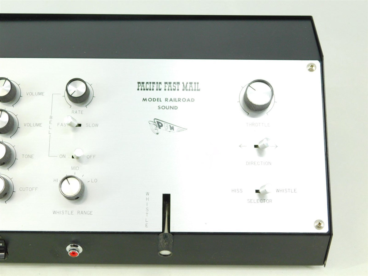 Pacific Fast Mail PFM Model Railroad Sound System Mark II W/ Reverb Unit