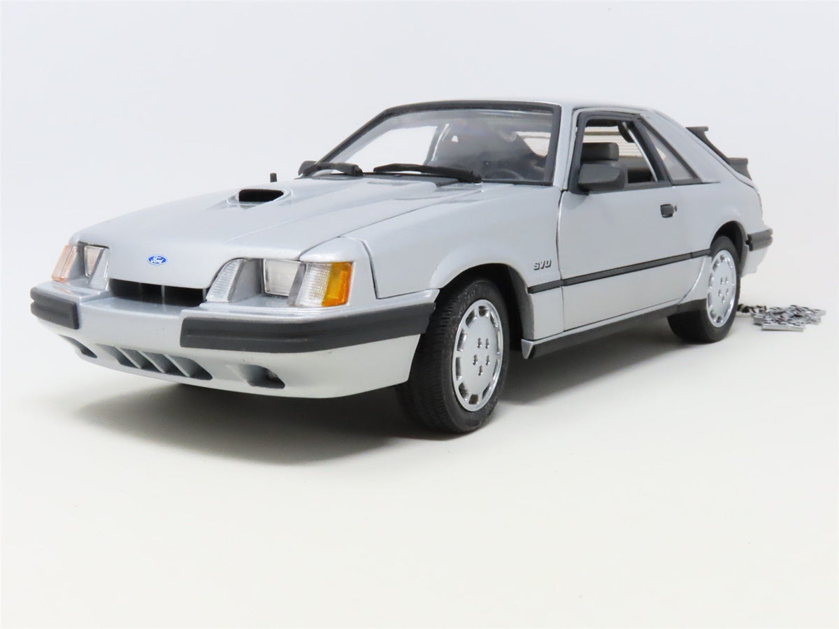 1:18 Scale GMP #8062 Diecast Model Car 1984 Mustang SVO - Silver