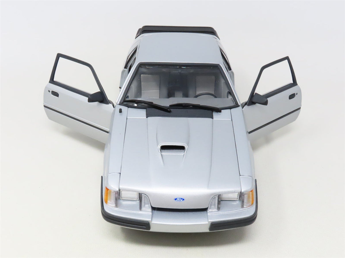 1:18 Scale GMP #8062 Diecast Model Car 1984 Mustang SVO - Silver