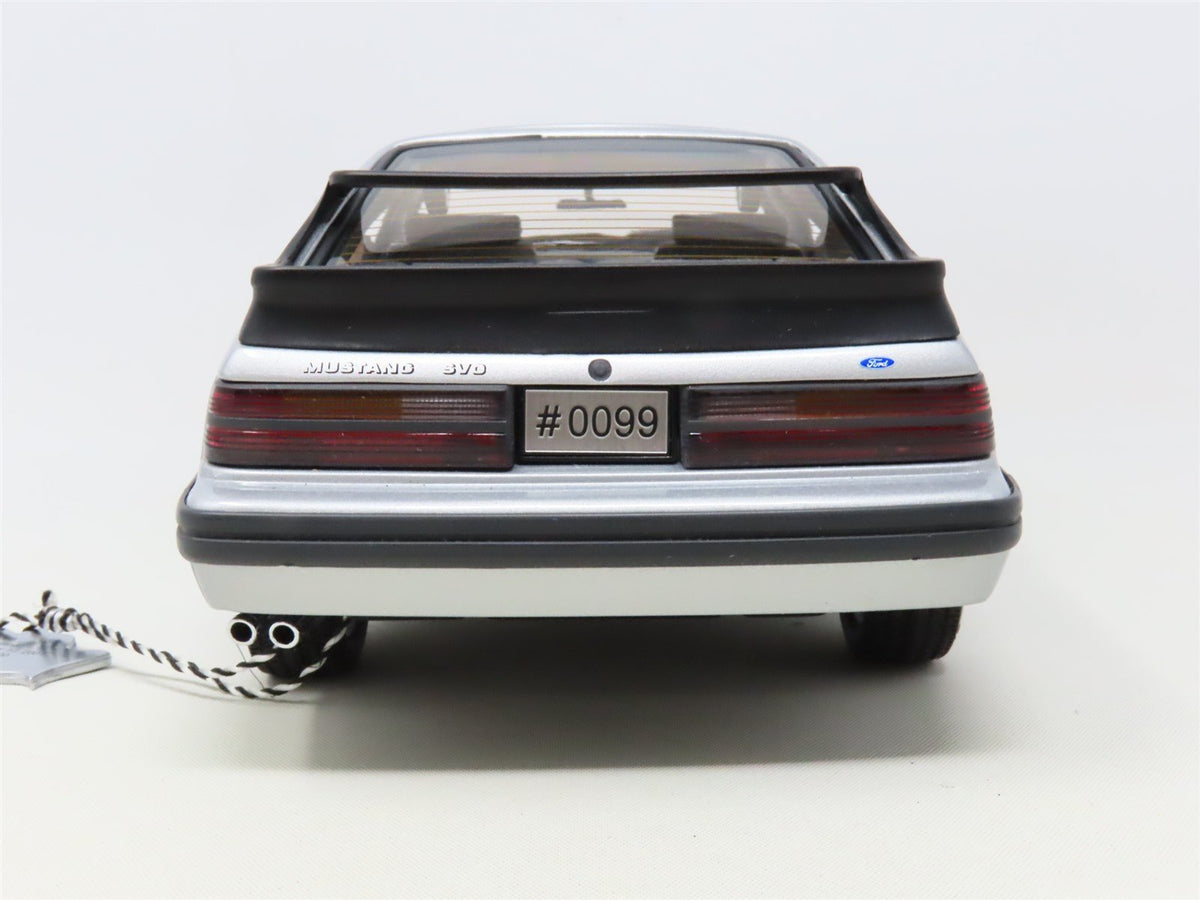 1:18 Scale GMP #8062 Diecast Model Car 1984 Mustang SVO - Silver