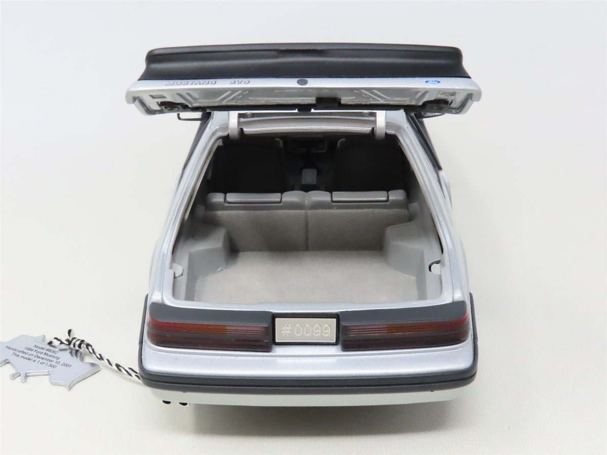 1:18 Scale GMP #8062 Diecast Model Car 1984 Mustang SVO - Silver