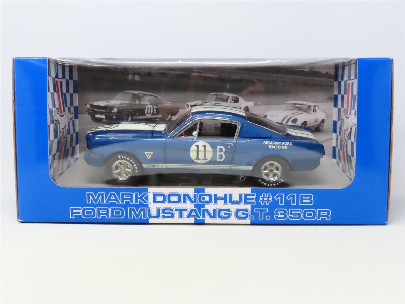 1 18 GMP 1101 Diecast 1965 G.T. 350R Shelby Ford Mustang Mark Donoh Model Train Market