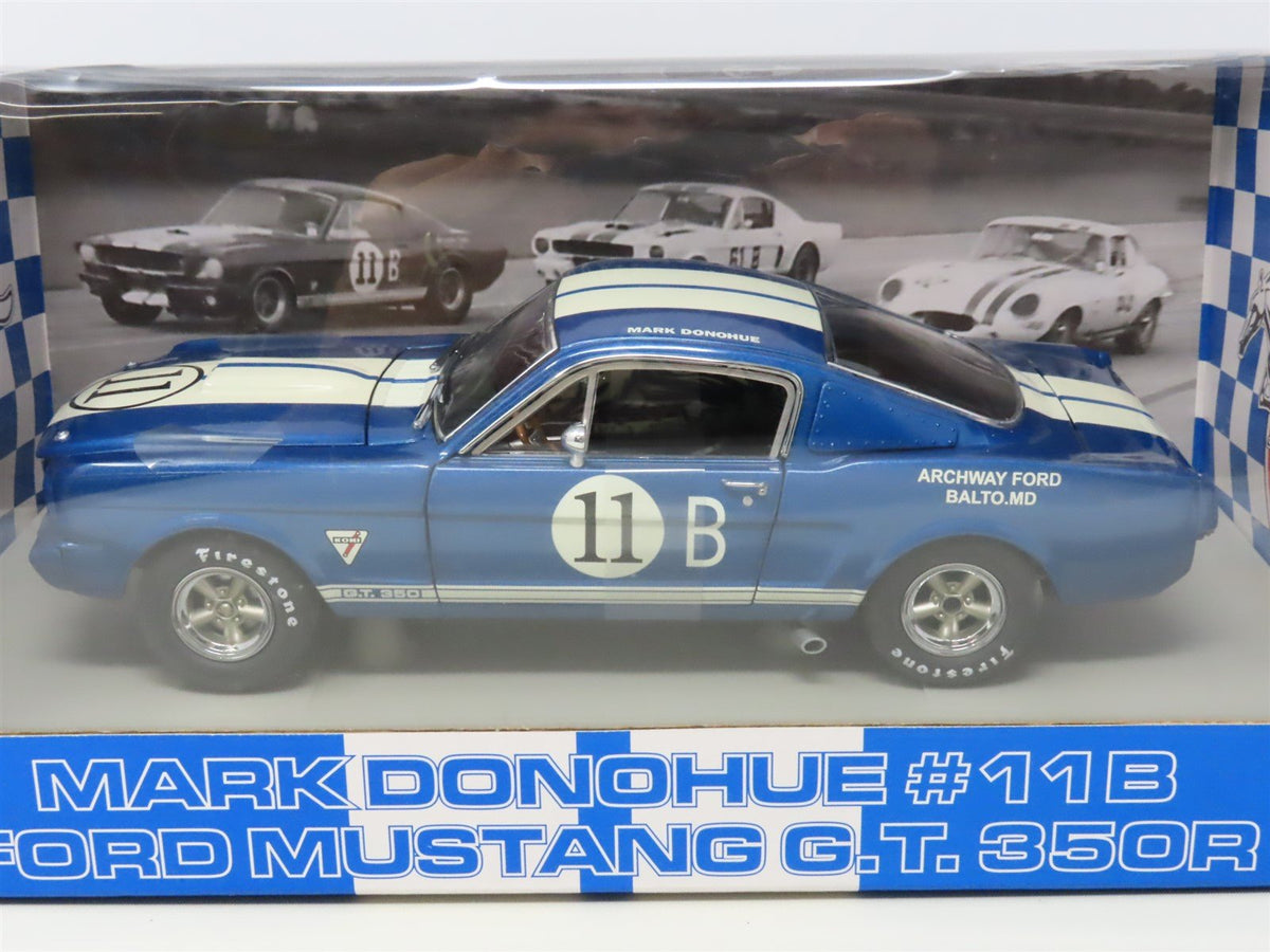 1:18 GMP #1101 Diecast 1965 G.T. 350R Shelby Ford Mustang - Mark Donohue #11B