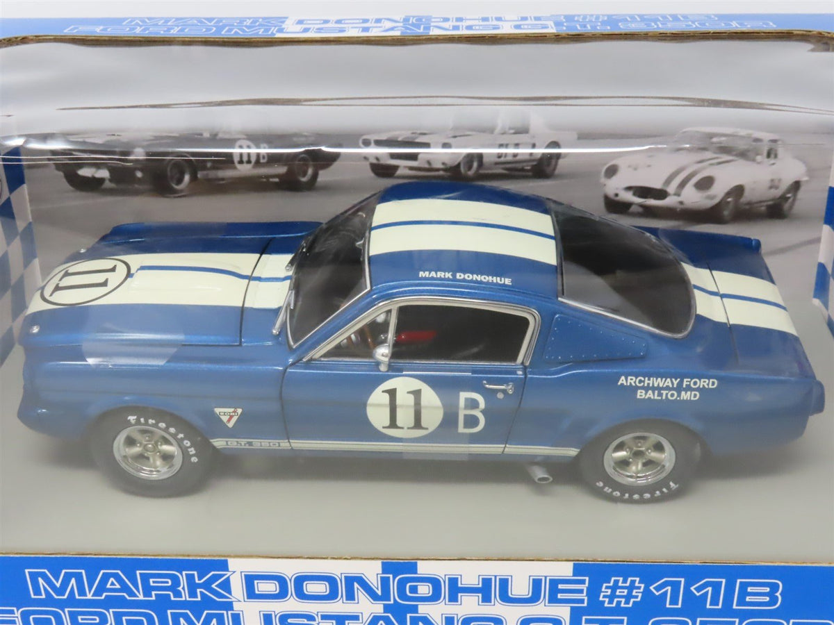 1:18 GMP #1101 Diecast 1965 G.T. 350R Shelby Ford Mustang - Mark Donohue #11B