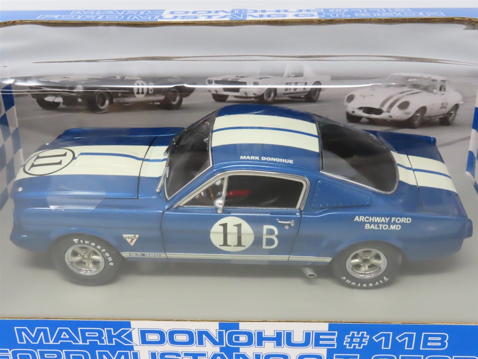GMP 1965 G.T. 350R Shelby Ford Mustang Mark Donohue #29BP