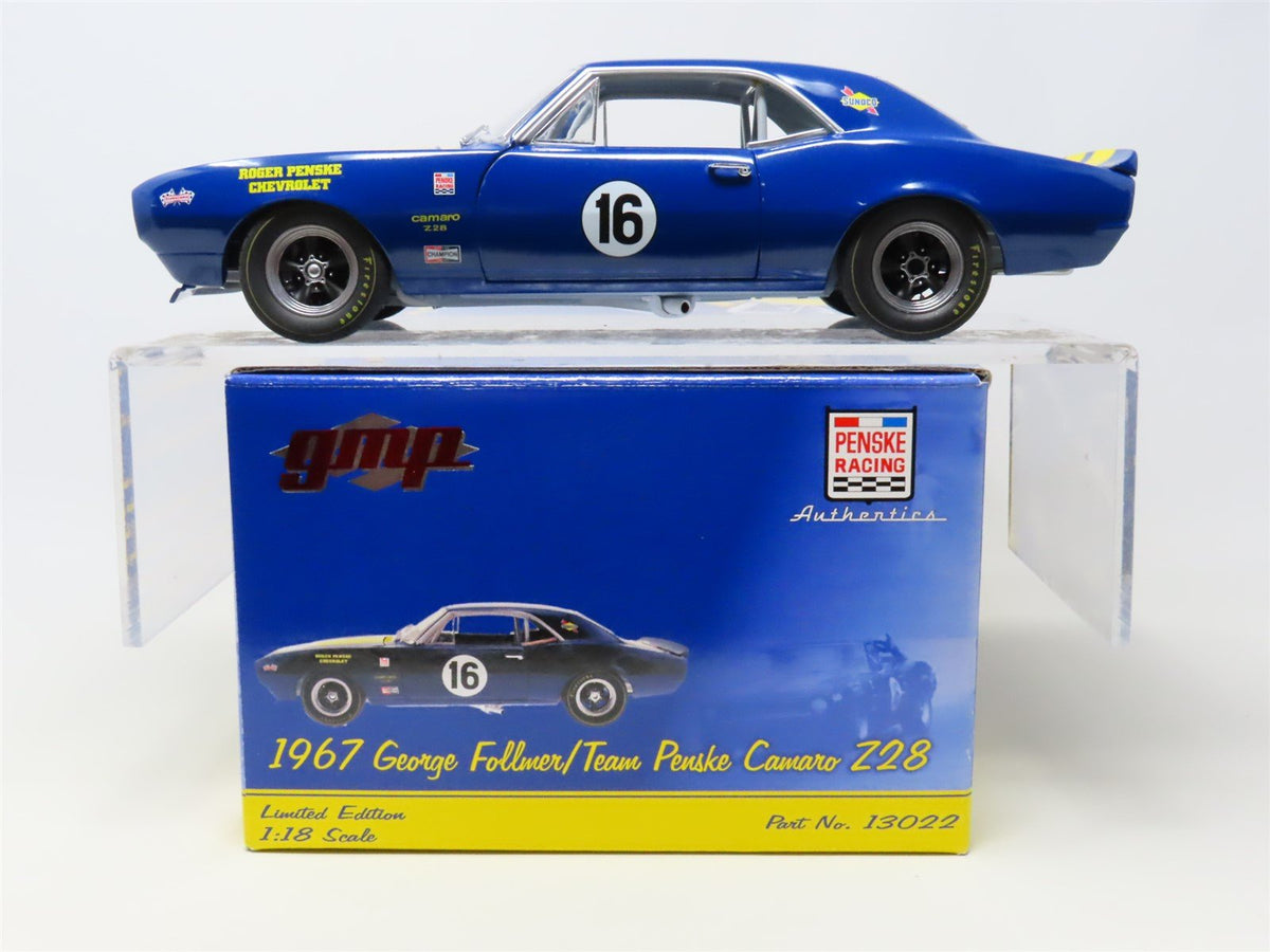 1:18 Scale GMP #13022 Diecast Car 1967 George Follmer/Team Penske Camaro Z28