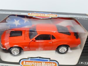 1:18 Scale Ertl American Muscle #7485 Diecast 1970 Ford Boss Mustang - Coral