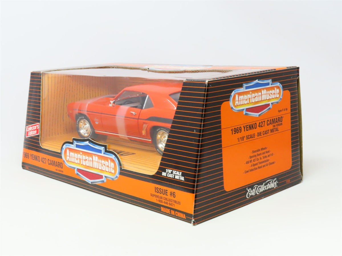 1:18 Ertl/SCC American Muscle #7722 Diecast 1969 Yenko 427 Camaro X66 Version