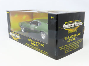 1:18 Scale Ertl RC American Muscle 36673 Diecast Green 1973 Ford Mustang Mach 1