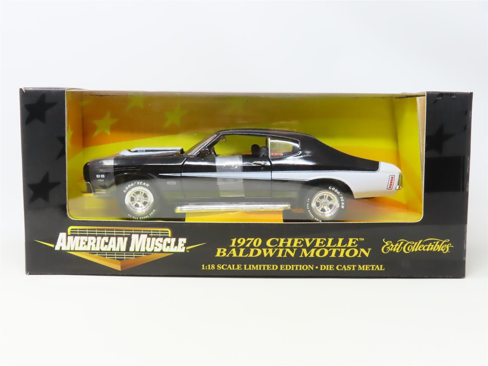 1:18 Scale Ertl American Muscle #32070 Diecast Car 1970 Chevelle Baldwin Motion