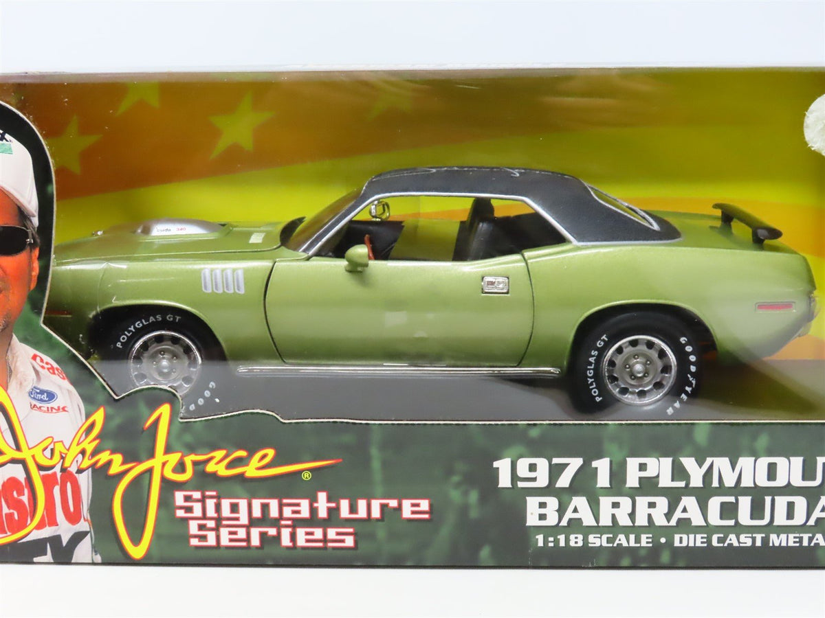 1:18 Ertl RC American Muscle John Force #32895 Diecast 1971 Plymouth Barracuda