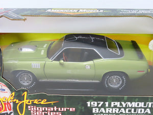 1:18 Ertl RC American Muscle John Force #32895 Diecast 1971 Plymouth Barracuda