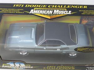 1:18 Scale Ertl RC American Muscle #36512 Diecast 1971 Dodge Challenger - Grey