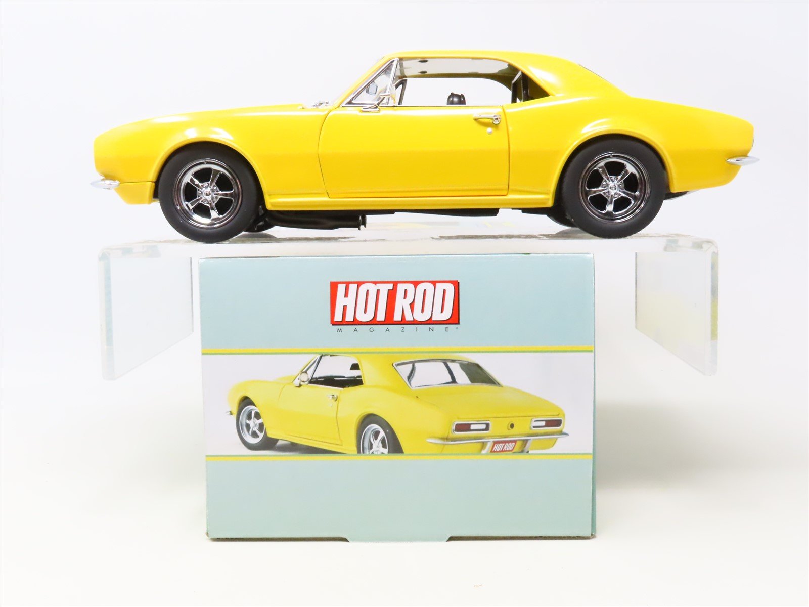 1:18 Scale Exact Detail Replicas Hot Rod Die-Cast 1967 Crusher Camaro w/ COA