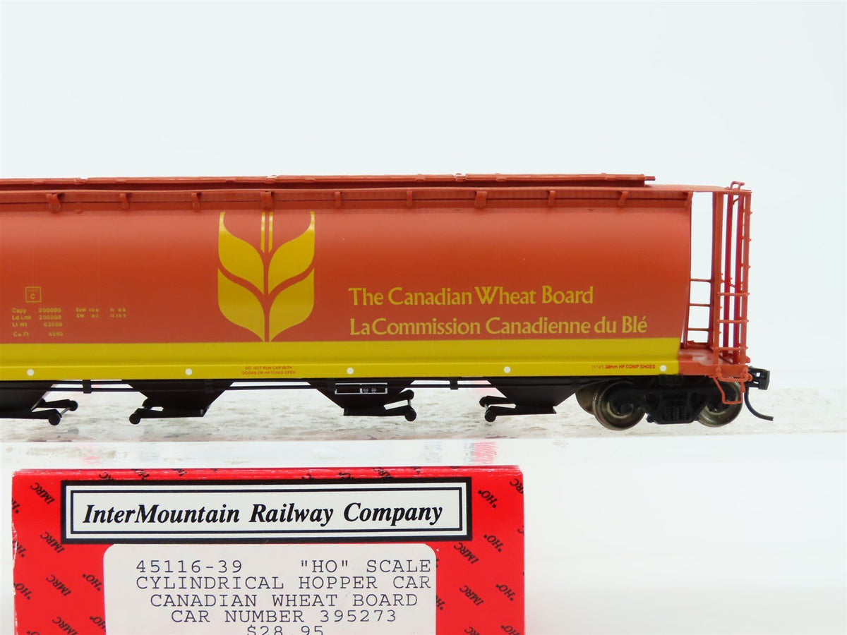 HO InterMountain 45116-39 CNWX Canadian Wheat Board Cylindrical Hopper #395273