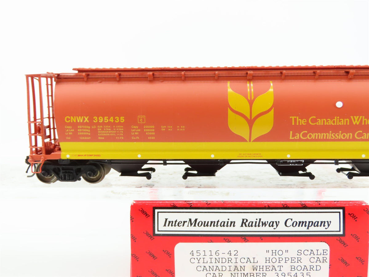 HO InterMountain 45116-42 CNWX Canadian Wheat Board Cylindrical Hopper #395435