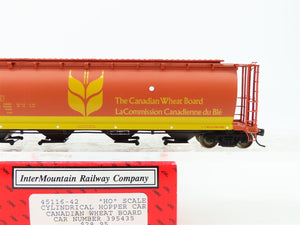 HO InterMountain 45116-42 CNWX Canadian Wheat Board Cylindrical Hopper #395435