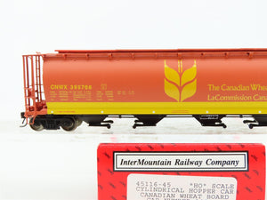 HO InterMountain 45116-45 CNWX Canadian Wheat Board Cylindrical Hopper #395706