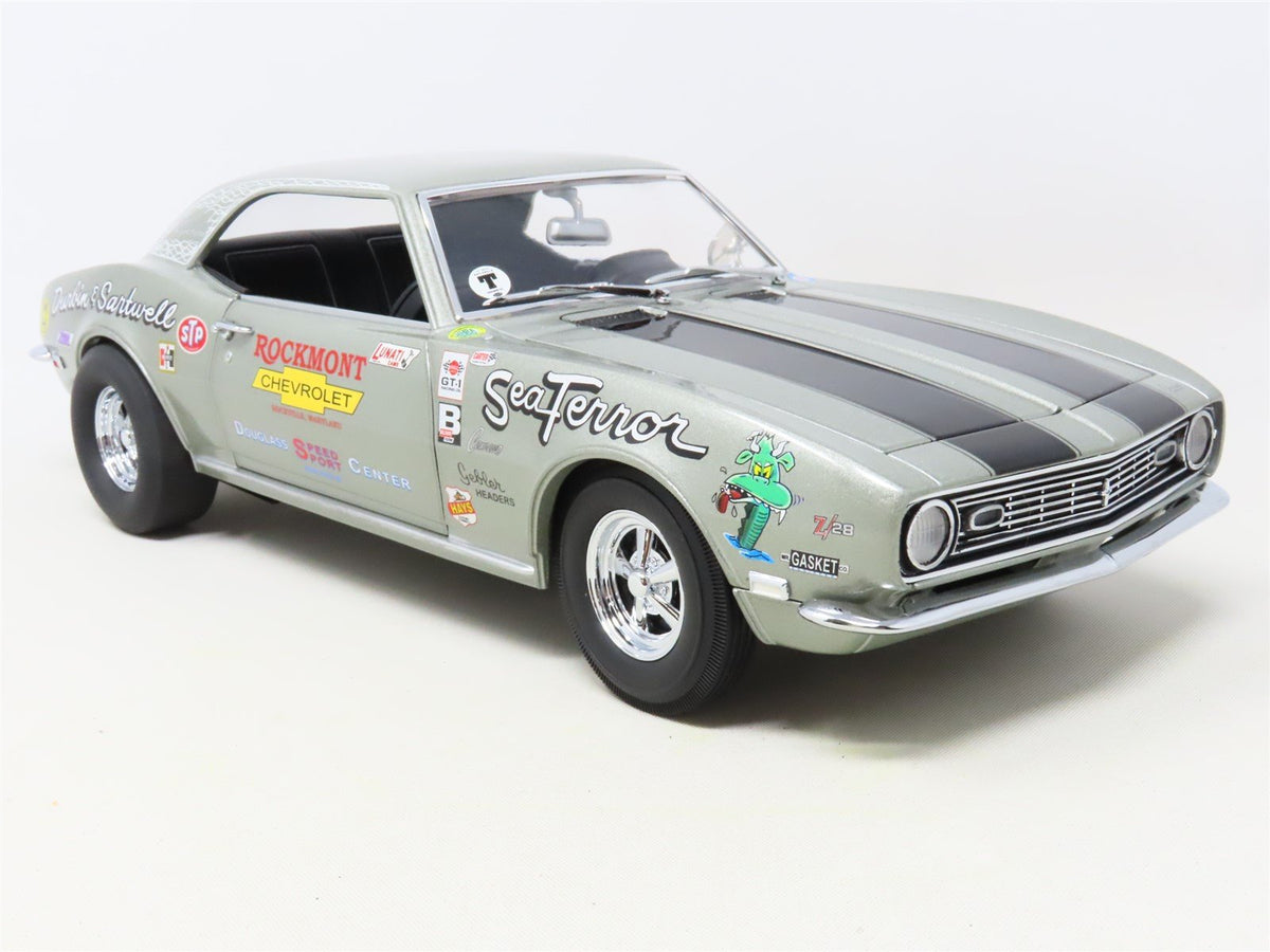 1:18 Scale Exact Detail Replicas 224 Die-Cast Sea Terror 1968 Camaro Z/28 w/ COA