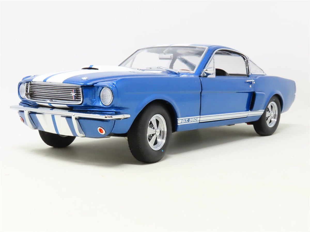 1:18 Scale Exact Detail Replicas #116 Sapphire Blue 1966 Shelby G.T. 350 w/ COA