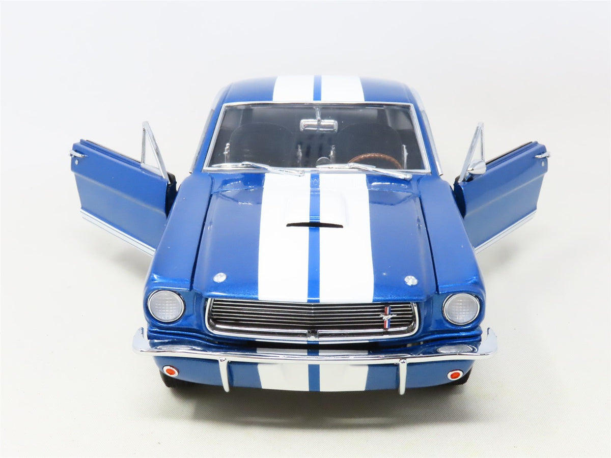 1:18 Scale Exact Detail Replicas #116 Sapphire Blue 1966 Shelby G.T. 350 w/ COA